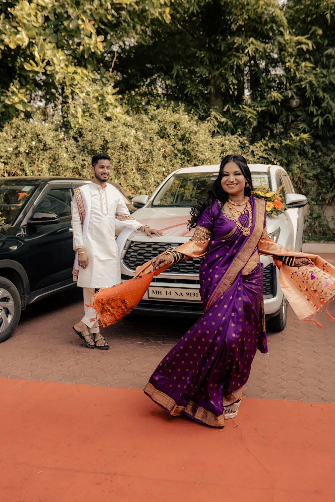 Wedding Arrival